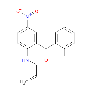 Methanone, (2-fluorophenyl)[5-nitro-2-(2-propenylamino)phenyl]-