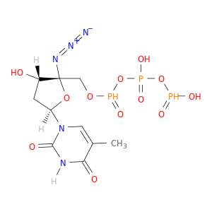 4'-AZIDOTHYMIDINE 5'-TRIPHOSPHONATE