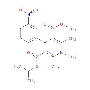 ISOPROPYL METHYL 1,2,6-TRIMETHYL-4-(3-NITROPHENYL)-1,4-DIHYDROPYRIDINE-3,5-DICARBOXYLATE