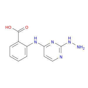N-(2-HYDRAZINYL-PYRIMIDIN-4-YL)ANTHRANILIC ACID
