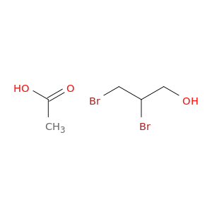 1-Propanol,2,3-dibromo-, 1-acetate