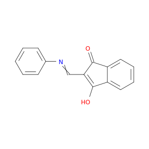 1H-Inden-1-one, 3-hydroxy-2-[(phenylimino)methyl]-
