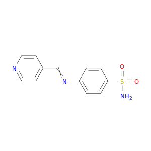 Benzenesulfonamide, 4-[(4-pyridinylmethylene)amino]-