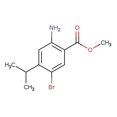 2-氨基-5-溴-4-异丙基苯甲酸甲酯