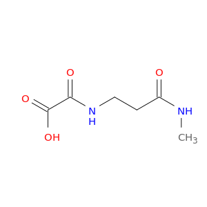 {[2-(methylcarbamoyl)ethyl]carbamoyl}formic acid