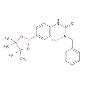 4-(N-甲基-N-苄基)脲基苯硼酸频那醇酯