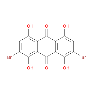 9,10-Anthracenedione, 2,7-dibromo-1,4,5,8-tetrahydroxy-