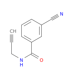 3-Cyano-N-(prop-2-yn-1-yl)benzamide
