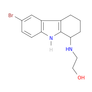 2-[(6-BROMO-2,3,4,9-TETRAHYDRO-1H-CARBAZOL-1-YL)AMINO]ETHANOL