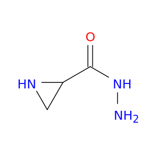 2-Aziridinecarboxylic acid, hydrazide
