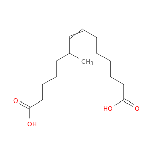 7-Tetradecenedioic acid, 6-methyl-