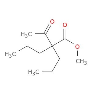 Pentanoic acid, 2-acetyl-2-propyl-, methyl ester
