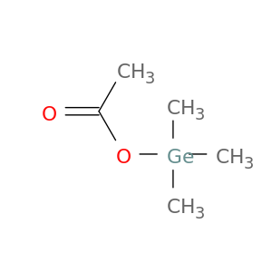 Acetic acid,trimethylgermyl ester
