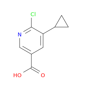 6-Chloro-5-cyclopropylpyridine-3-carboxylic Acid