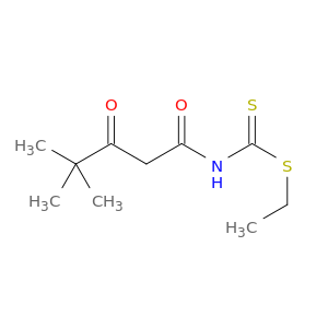 Carbamodithioic acid,(4,4-dimethyl-1,3-dioxopentyl)-, ethyl ester (9CI)
