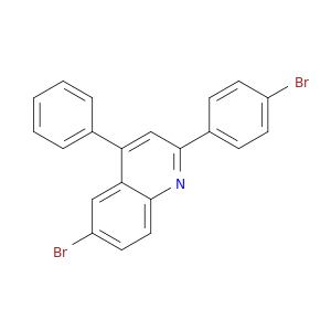 Quinoline, 6-bromo-2-(4-bromophenyl)-4-phenyl-