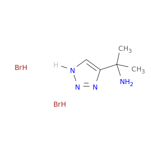 2-(1H-1,2,3-Triazol-4-yl)propan-2-amine dihydrobromide