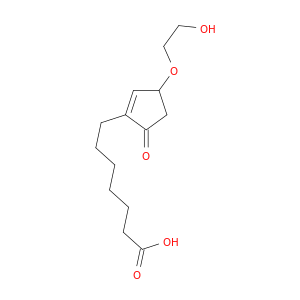 1-Cyclopentene-1-heptanoic acid, 3-(2-hydroxyethoxy)-5-oxo-