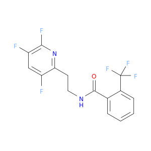Benzamide, 2-(trifluoromethyl)-N-[2-(3,5,6-trifluoro-2-pyridinyl)ethyl]-