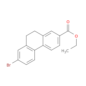 2-Phenanthrenecarboxylic acid, 7-bromo-9,10-dihydro-, ethyl ester