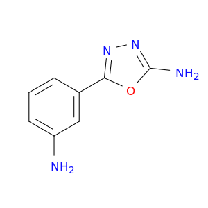 1,3,4-Oxadiazol-2-amine, 5-(3-aminophenyl)-