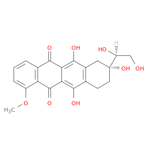 7-Deoxydoxorubicinol aglycone