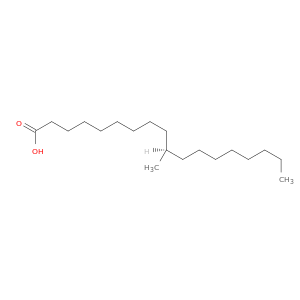 Octadecanoic acid, 10-methyl-, (10R)-