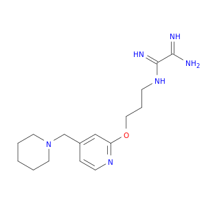 Ethanediimidamide, [3-[[4-(1-piperidinylmethyl)-2-pyridinyl]oxy]propyl]-