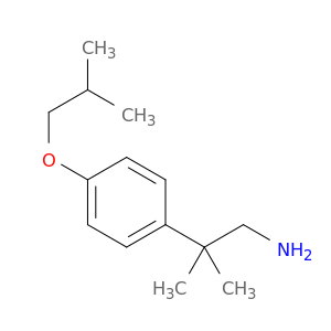 2-Methyl-2-[4-(2-methylpropoxy)phenyl]propan-1-amine