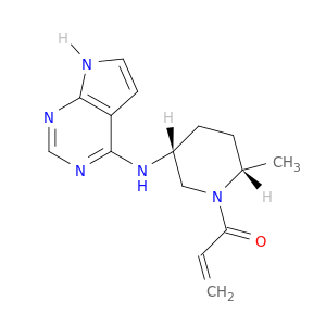 1-[(2S,5R)-2-甲基-5-(7H-吡咯并[2,3-d]嘧啶-4-基氨基)-1-哌啶基]-2-丙烯-1-酮