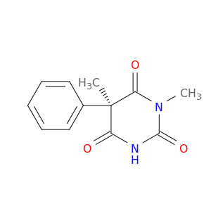 2,4,6(1H,3H,5H)-Pyrimidinetrione, 1,5-dimethyl-5-phenyl-, (5R)-