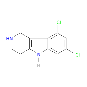 1H-Pyrido[4,3-b]indole, 7,9-dichloro-2,3,4,5-tetrahydro-
