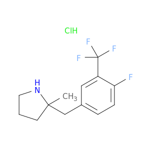 2-{[4-Fluoro-3-(Trifluoromethyl)Phenyl]Methyl}-2-Methylpyrrolidine Hydrochloride
