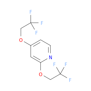 Pyridine, 2,4-bis(2,2,2-trifluoroethoxy)-