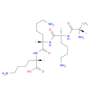 L-Lysine, L-alanyl-L-lysyl-L-lysyl-