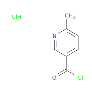 3-Pyridinecarbonyl chloride, 6-methyl-, hydrochloride