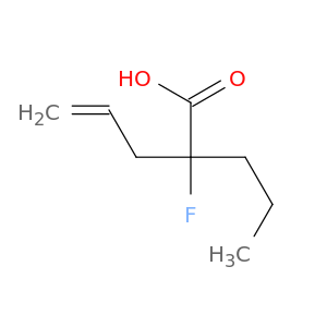 4-Pentenoic acid, 2-fluoro-2-propyl-
