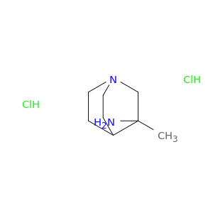 1-azaboyclo[2.2.2]辛烷-3-胺,3-甲基-,盐酸盐(1：2)