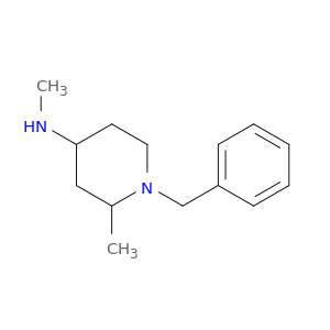 1-benzyl-N,2-dimethylpiperidin-4-amine