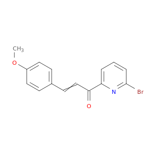 2-Propen-1-one, 1-(6-bromo-2-pyridinyl)-3-(4-methoxyphenyl)-
