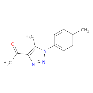 1-[5-methyl-1-(4-methylphenyl)-1H-1,2,3-triazol-4-yl]ethan-1-one