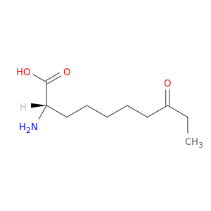Decanoic acid, 2-amino-8-oxo-, (2S)-