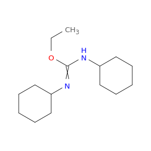 Carbamimidic acid, N,N'-dicyclohexyl-, ethyl ester