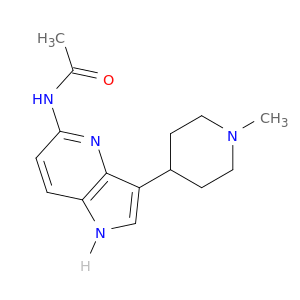 Acetamide, N-[3-(1-methyl-4-piperidinyl)-1H-pyrrolo[3,2-b]pyridin-5-yl]-