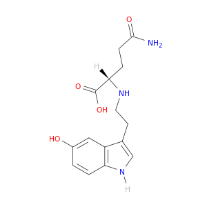 L-Glutamine, N-[2-(5-hydroxy-1H-indol-3-yl)ethyl]-