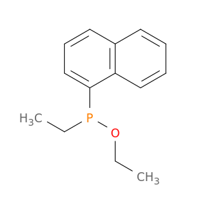 Phosphinous acid, ethyl-1-naphthalenyl-, ethyl ester