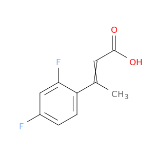 3-(2,4-Difluorophenyl)but-2-enoic Acid