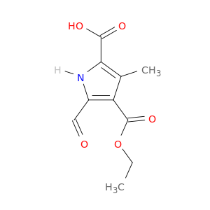 1H-Pyrrole-2,4-dicarboxylicacid, 5-formyl-3-methyl-, 4-ethyl ester