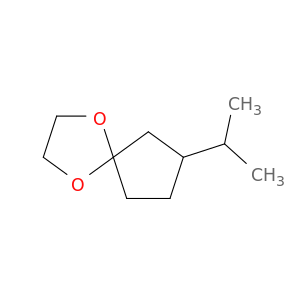 1,4-Dioxaspiro[4.4]nonane, 7-(1-methylethyl)-