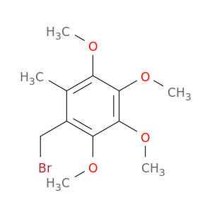 Benzene, 1-(bromomethyl)-2,3,4,5-tetramethoxy-6-methyl-